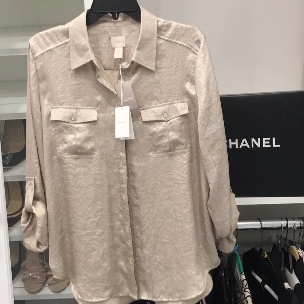 Chico’s Blouse NWT size large